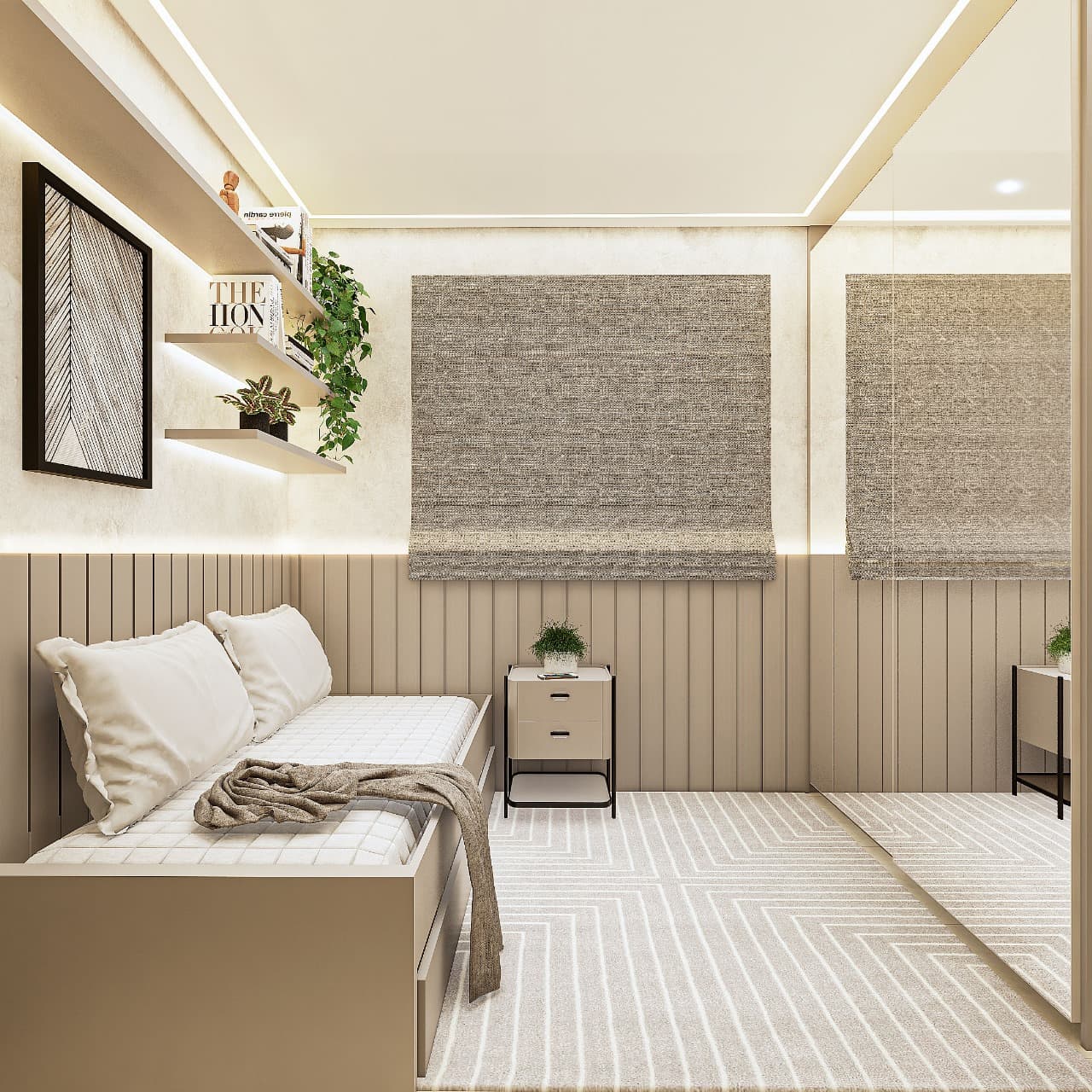 Quarto - Apto 60 a 64m²